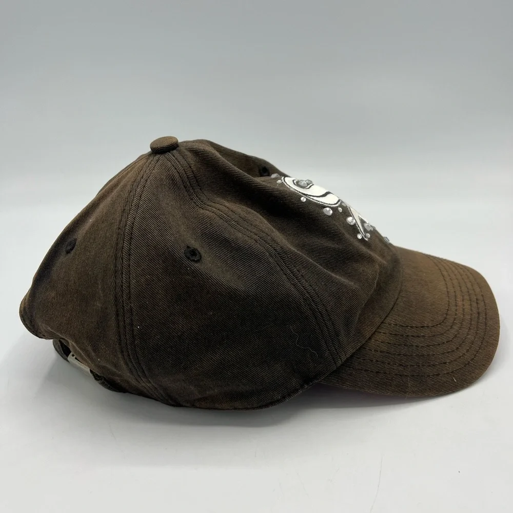 PINK Victoria's Secret Brown White Sox Hat